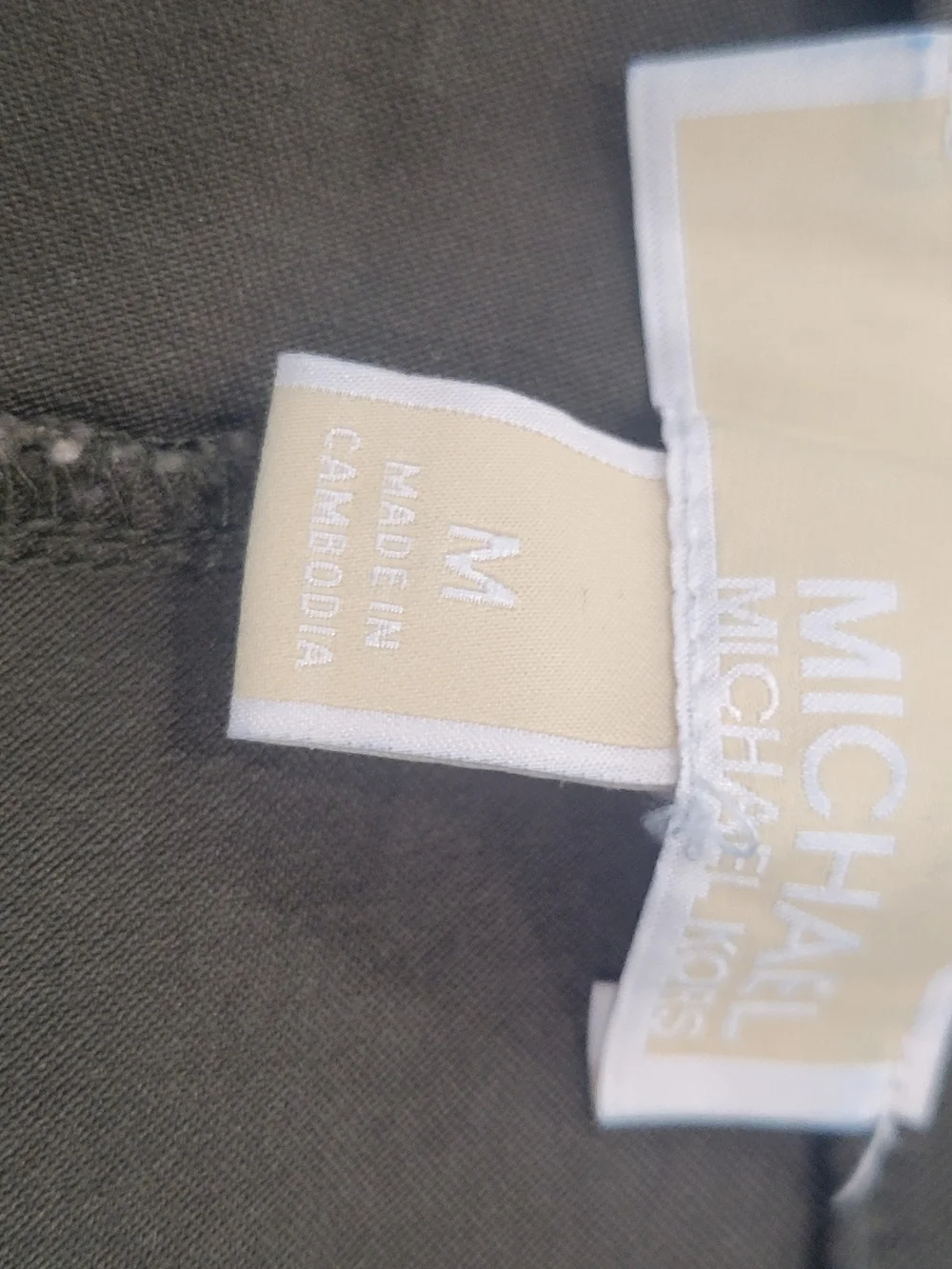 Michael Kors Olive Green Stretchy Material Trousers - Picture 5 of 7